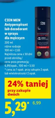 Antyperspirant promocja w Lidl