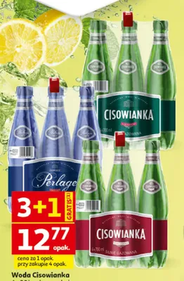 Woda Perlage musująca promocja w Auchan