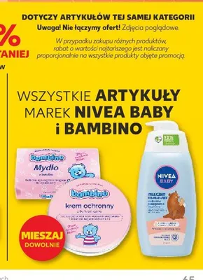 Mydło Bambino promocja w Kaufland