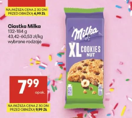 Ciastka Milka promocja w Delikatesy Centrum