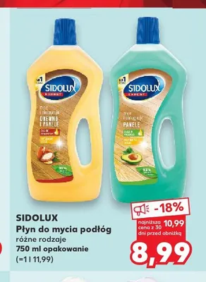 Płyn do mycia podłóg Sidolux Expert Panele promocja w Kaufland