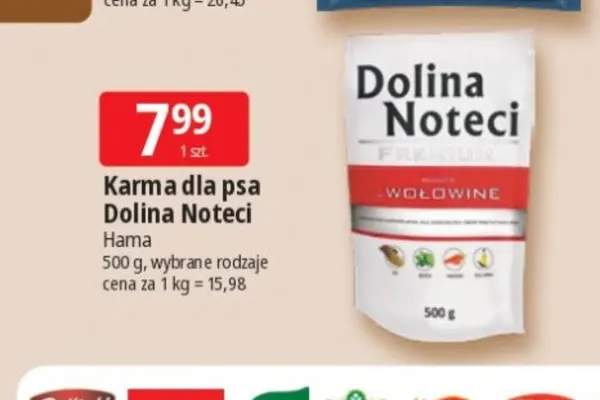 Karma dla psa Dolina Noteci promocja w Leclerc