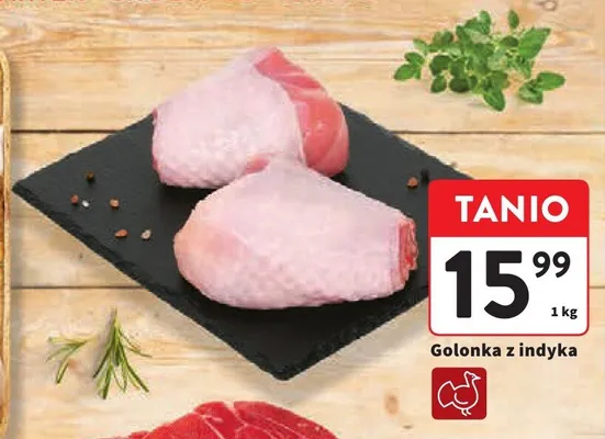 Golonka z indyka promocja w Intermarche