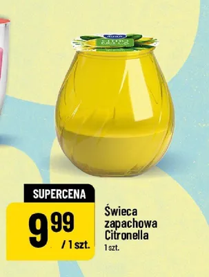 Świeca zapachowa Citronella promocja w POLOmarket