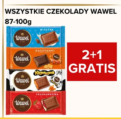 Czekolady Wawel promocja w Supeco