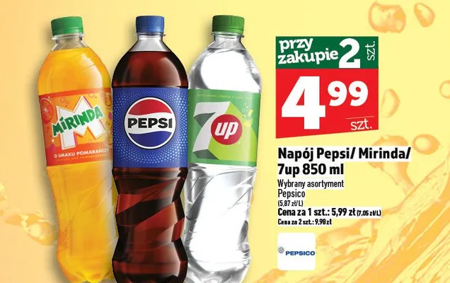 Napój Mirinda promocja w TOPAZ
