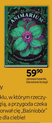 Książka Animarium Wybrańcy ukrytego świata Malina Prześluga promocja w Empik