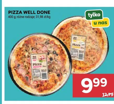 Pizza Well Done promocja w Stokrotka