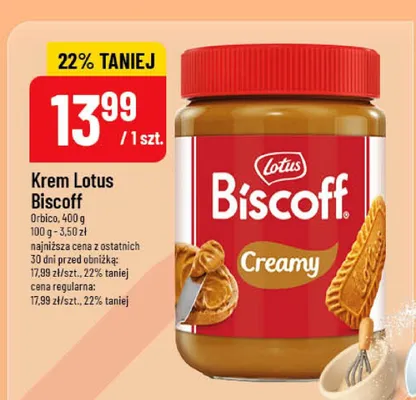Krem Biscoff promocja w POLOmarket