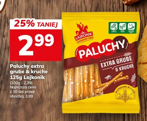 Paluchy extra grube & kruche Lajkonik promocja w Hitpol