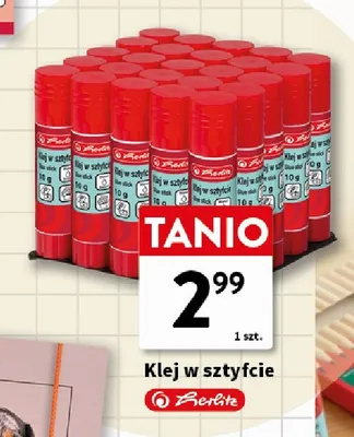 Klej w sztyfcie Herlitz promocja w Intermarche