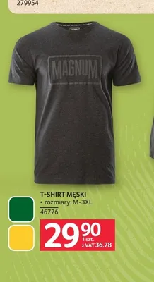 T-shirt męski Magnum promocja w Selgros