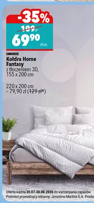 Kołdra Home Fantasy Smukee 155x200 cm promocja w Biedronka