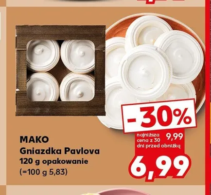 Gniazdka Pavlova MAKO promocja w Kaufland