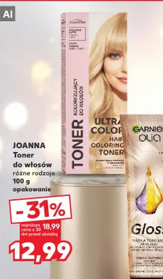 Toner do włosów Joanna promocja w Kaufland