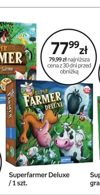 Gra planszowa Superfarmer Deluxe promocja w Empik