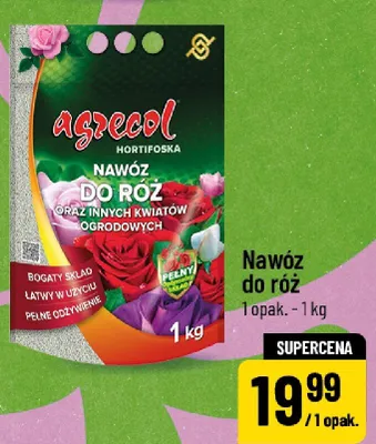 Nawóz do róż oraz innych kwiatów ogrodowych promocja w POLOmarket