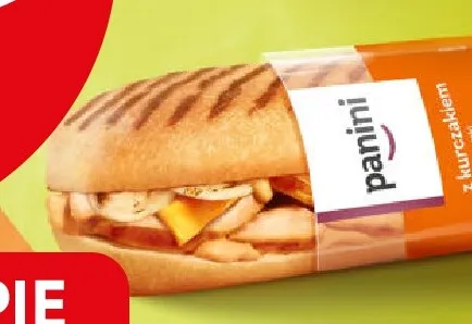 Panini z kurczakiem promocja w Żabka