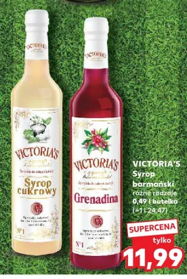 Syrop barmański Victoria's Syrop Cukrowy promocja w Kaufland