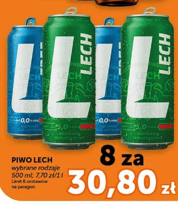 Piwo bezalkoholowe Lech Free 0,0% promocja w ABC