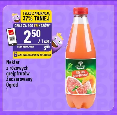 Nektar z różowych grejpfrutów Zaczarowany Ogród promocja w POLOmarket