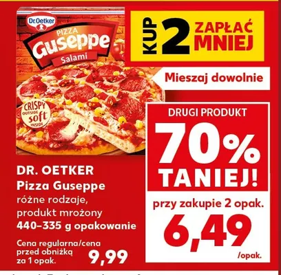 Pizza Guseppe Dr. Oetker promocja w Kaufland