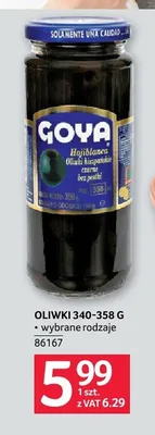 Oliwki Goya promocja w Selgros