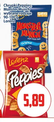 Chrupki Monster Munch Original Lorenz promocja w Kupiec