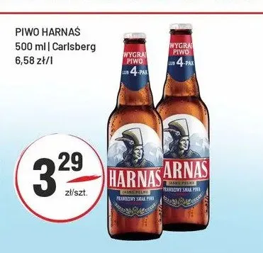 Piwo Harnaś jasne pełne promocja