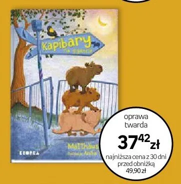 Książka Kapibary oprawa twarda promocja w Empik