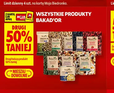 Produkty Bakad'Or promocja w Biedronka