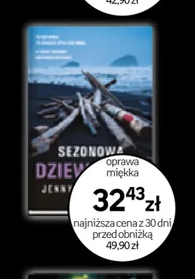 Książka Sezonowa dziewczyna Jenny Blackhurst promocja w Empik