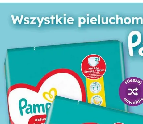Pieluchomajtki Pampers active baby pants 5 promocja w Dino