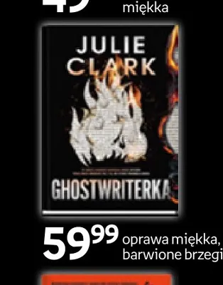 Książka Ghostwriterka Julie Clark promocja w Empik