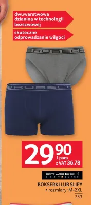 Bokserki Brubeck promocja w Selgros