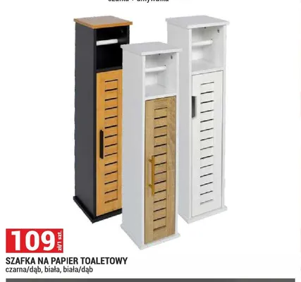 Szafka na papier toaletowy promocja w Merkury Market