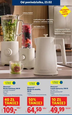 Blender kielichowy 600W promocja w Lidl