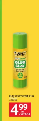 Klej w sztyfcie BIC Ecolutions Glue Stick promocja w Selgros