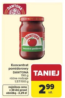 Koncentrat pomidorowy promocja w Carrefour Market
