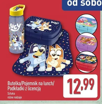 Butelka z licencją promocja w Aldi