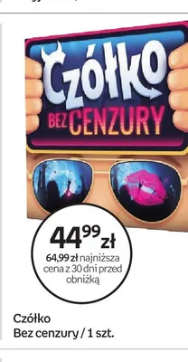 Gra Czółko Bez cenzury promocja w Empik