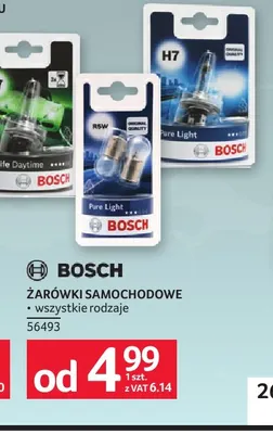 Żarówki samochodowe Bosch promocja w Selgros