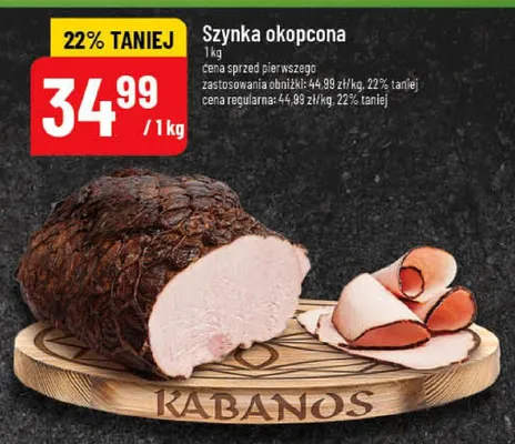 Szynka okopcona promocja w POLOmarket