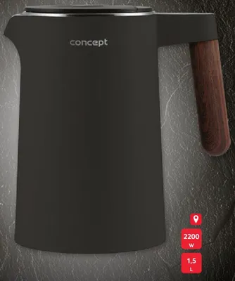 Czajnik elektryczny Norwood Concept RK3305 985277 promocja w Selgros