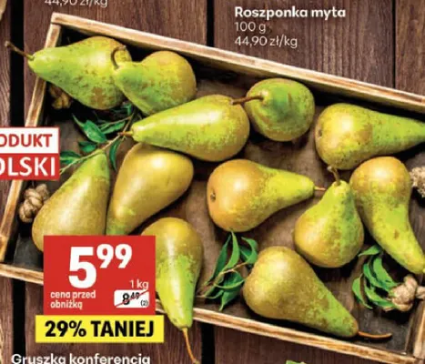 Gruszki konferencja promocja w Delikatesy Centrum