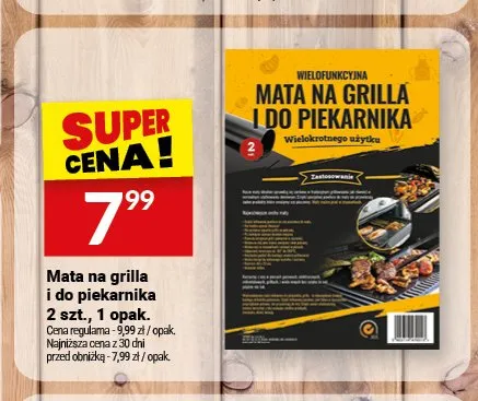 Mata na grilla i do piekarnika promocja w Twój Market