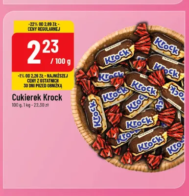 Cukierki Krock promocja w POLOmarket