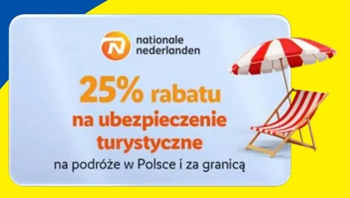 Ubezpieczenie turystyczne Nationale Nederlanden promocja w Lidl