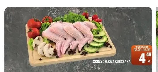 Skrzydełka z kurczaka promocja w Tomi Markt