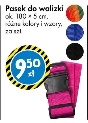 Pasek do walizki promocja w Tedi